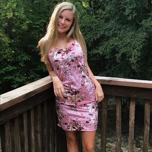Boutique Velvet Cocktail Dress